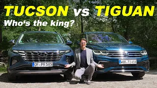 all-new Hyundai Tucson vs VW Tiguan Facelift comparison REVIEW 2021