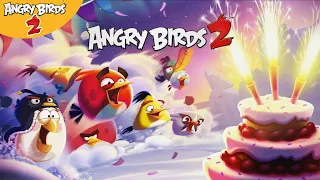 ★ 48# Angry Birds 10 ЛЕТ 🎂 Юбилейная шляпа ★ Angry Birds 2 Мульт игра про Злых Птичек Энгри Бердс