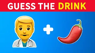 Guess The Drink By Emoji🍹| Emoji Quiz | QUIZ BOMB