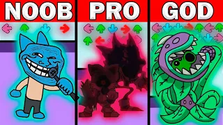 FNF Character Test | Gameplay VS Playground | Tails Exe Plants VS Zombie