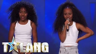 Young sisters performing the coolest dance-audition in Sweden's Got Talent - Talang 2017