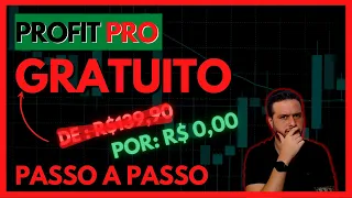 Como conseguir o profit pro de graça. (Tutorial passo a passo)