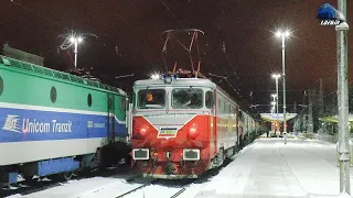 Simetrica 40-0572-0 pe Seară în Zăpadă on Evening in Snow in Gara Predeal Station - 08 December 2021