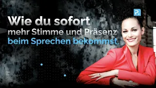 Kraftvoller Sprechen - Wie du sofort mehr Präsenz beim Sprechen bekommst!