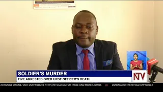 Five arrested over UPDF officer’s death