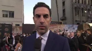 Alice Through the Looking Glass: Sacha Baron Cohen "Time" US Premiere Interview | ScreenSlam