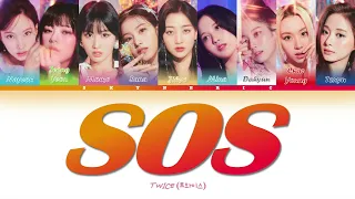 TWICE (트와이스) - SOS Color Coded Lyrics Video 가사 |HAN|ROM|ENG|