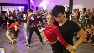 Влад Педанов и Эля Намазова | Финал Jack&Jill @ Social Dance Awards 2018: bachata edition