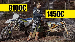 HUSQVARNA OU PIT BIKE QUAL COMPENSA COMPRAR  ?!