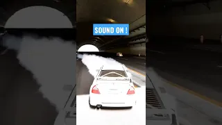 1999 Mitsubishi Lancer EVO 6 Anti-Lag in tunnels.