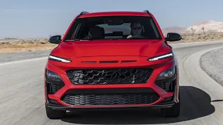 New 2022 Hyundai KONA N | Dynamic DRIVING and EXHAUST sound
