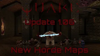 Quake Remaster (2021) PS4: New Horde Maps | Update 1.06 | Gameplay