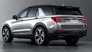 New 2025 Ford Explorer Redesigned Interior - Best Practical Family SUV