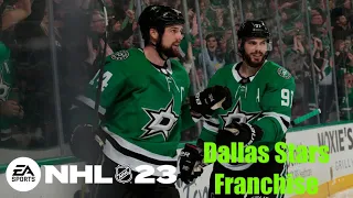 NHL 23 Dallas Stars Franchise Mode| Dogfight In Winnipeg!