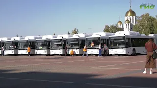 В Самаре на маршруты вышли 50 новых автобусов