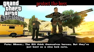 حماية  الرئيس وتدمير الاعداء | GTA SA : dyom protect the boss