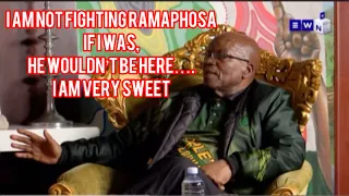 Zuma explaining the Ramaphosa issue!