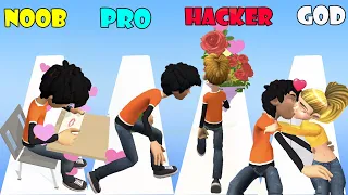 NOOB vs PRO vs HACKER vs GOD - Kiss In Public