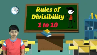 Learn Rules of Divisibility 1 to 10 for kids | Divisibility Rules | Math Tips and Tricks