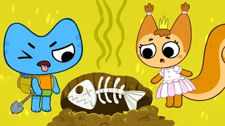 Kit^n^Kate: Bury Good (Full episode # 85) Animation For kids