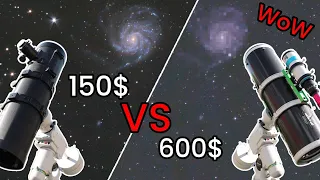 Cheap vs Expensive Telescope for Astrophotography