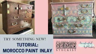 Tutorial: Morocco Paint Inlay