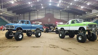 MEGA Truck Pulling Competition 2 BLOWN Big Block FORD'S going head to head!