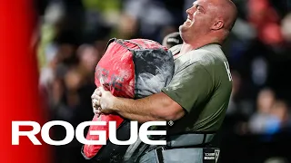 Rogue Husafell Sandbag Carry - Strongman Event 3 Live Stream | 2022 Rogue Invitational