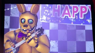 SFM:why Spring Bonnie stop talking to fredbear