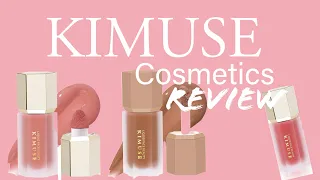 KIMUSE Cosmetics Review #KIMUSE #Cosmetics #Gifted #Review