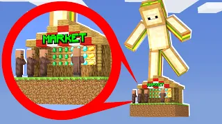 TEK MARKET BLOĞUNDA OYNADIM! - Minecraft