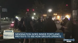 Inside the multiple groups of Portland protesters