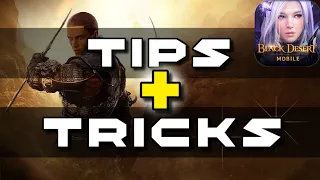 10 Super Helpful Tips & Tricks for Beginners, Black Desert Mobile