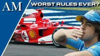 THE RULES DESIGNED TO TOPPLE SCHUMACHER? The Story of the Controversial 2005 Formula One Rulebook