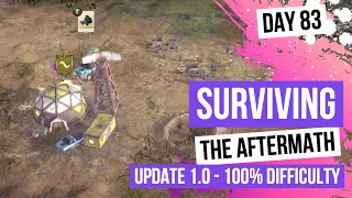 Engineer Depot Outpost - Surviving The Aftermath - Day 83 - 100% Difficulty - XBOX Series S