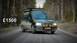 "Vanlife On The Cheap" Low Budget DIY Camper Build Start To Finish (Peugeot Expert)