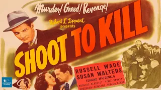 Shoot to Kill (1947) | Police Reporter | Full Movie | Russell Wade, Luana Walters, Edmund MacDonald