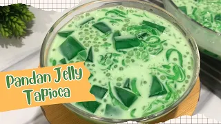 FEW INGREDIENTS PANDAN JELLY TAPIOCA