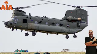 Unbelievable RAF Odiham Chinook Force Landings!