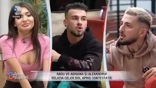 Radu, convins ca Adriana il instiga pe Alexandru la conflicte cu Adelina si Alina!