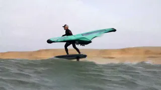 wing foil camp in the world's longest wave in chicama , Peru, led by Amit Inbar-Perfect conditions!