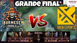 BURMESE VS BREN GRANDE FINAL - CAMPEONATO MUNDIAL M2