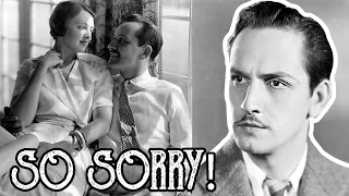 Why was Fredric March Constrained to Make a Public Apology?