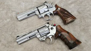 Smith & Wesson 686 vs. Korth Nighthawk Mongoose 357 Magnum