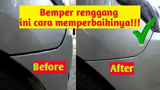 Cara Memperbaiki Bemper Mobil yang Renggang