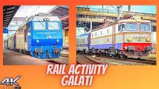 Activitate Feroviara / Railway Activiti in Galati #railfans #trains #trenuri #romania