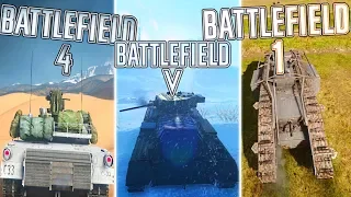 TANK COMBAT in BF5 vs BF1 vs BF4 (WHO WON?) | Battlefield 5 Tank Combat Gameplay