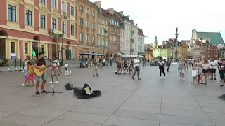 Street Performers in Warsaw