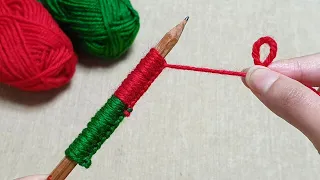 Amazing Woolen Christmas Decoration Ideas with Pencil - Xmas Tree Ornaments DIY - Christmas Decor