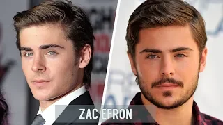 To beard or not to beard?  42 famous celebrities with and without Beards